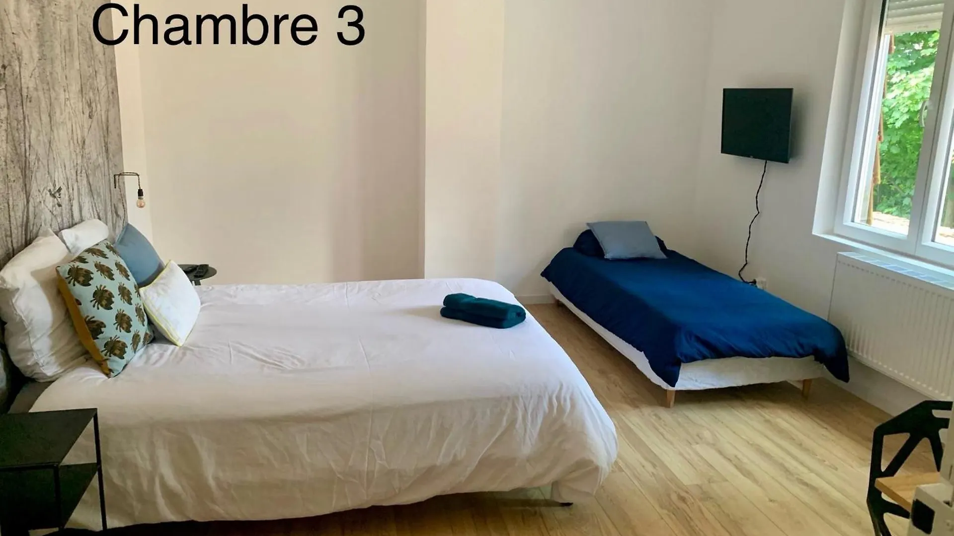 בית נופש ליל Maison 22 Couchages Prox Gare Et Centre Max 10 Chambres